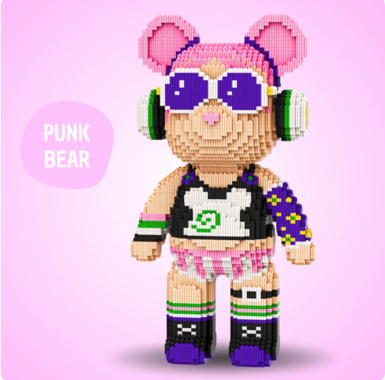 PIXIBEAR™ 組み立てアートベア