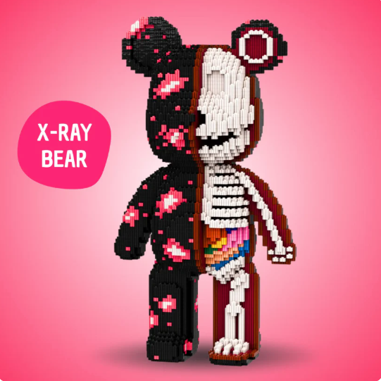 PIXIBEAR™ 組み立てアートベア