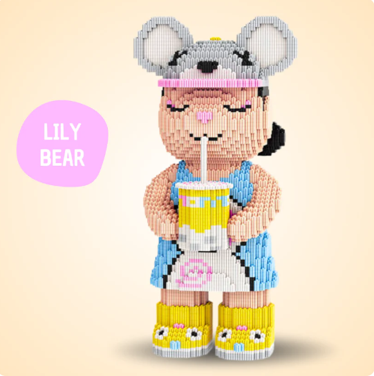 PIXIBEAR™ 組み立てアートベア