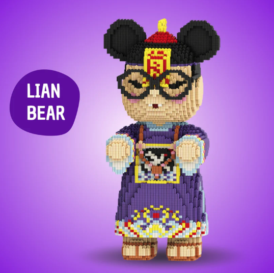 PIXIBEAR™ 組み立てアートベア