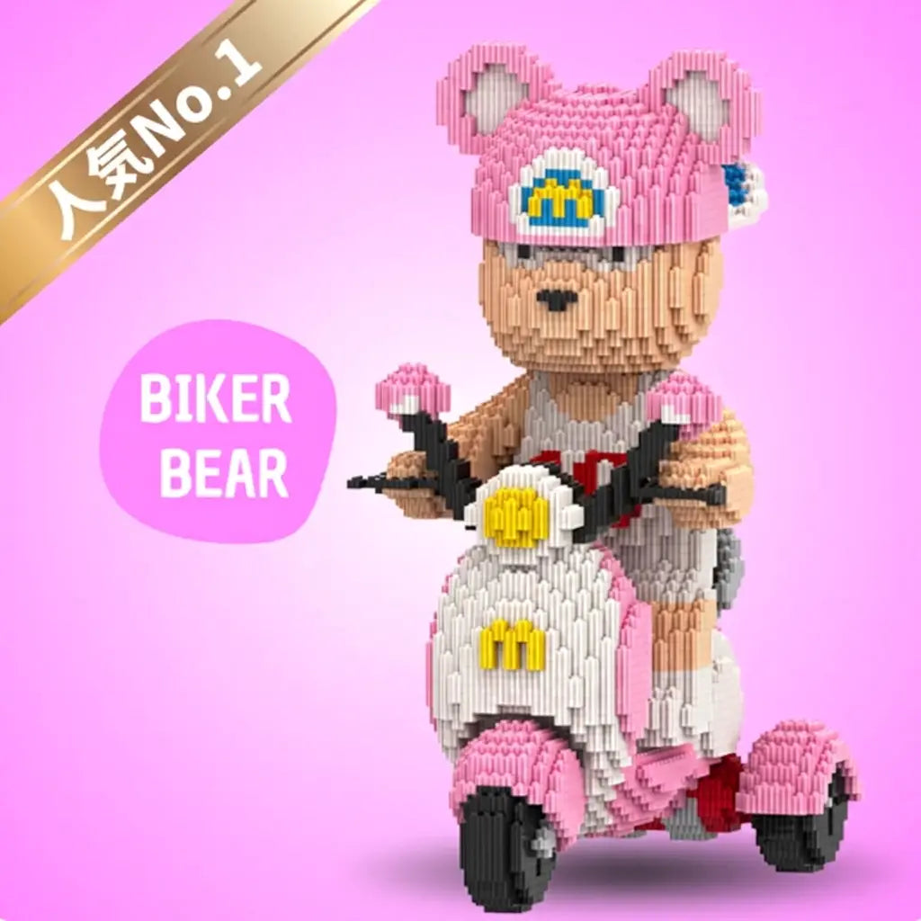 PIXIBEAR™ 組み立てアートベア